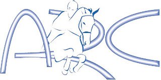 Logo with stylized letters 