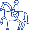 horse rider icon small